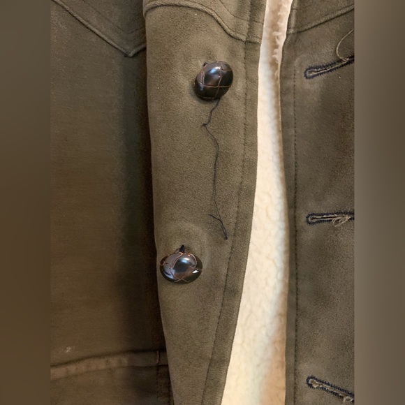 Vintage Brill Bros Golden Thread Sherpa Lined Men’s Coat, 42 - Picture 3 of 7